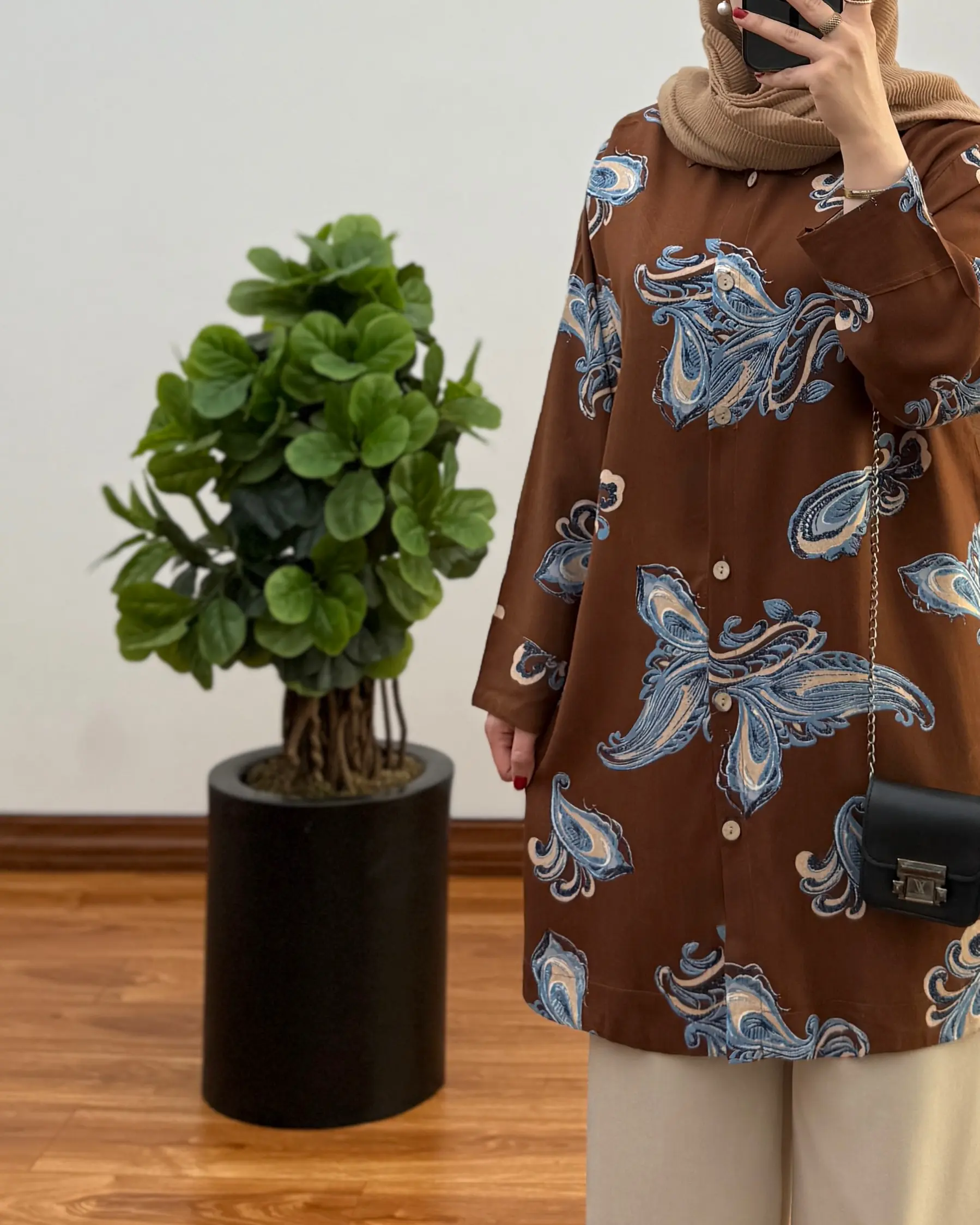 تونیک نخی زنانه مدل آیین